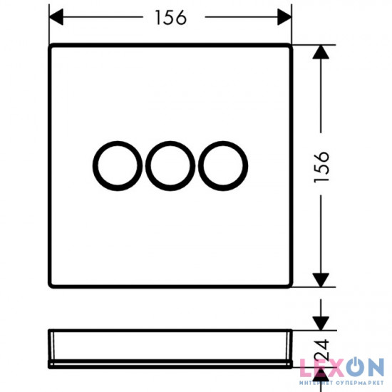 Hansgrohe ShowerSelect 15736400