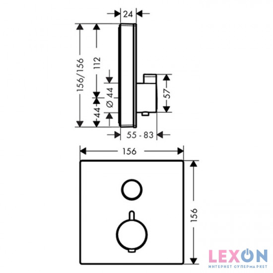 Hansgrohe ShowerSelect 15737400