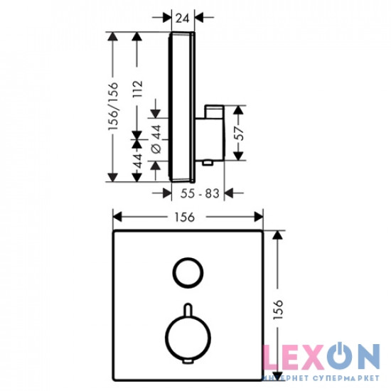 Hansgrohe ShowerSelect 15737600