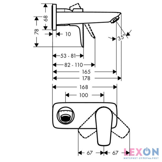 Hansgrohe Talis E 71732000