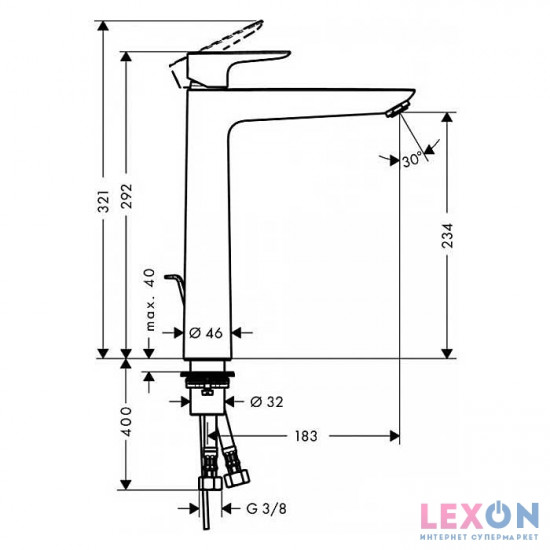 Hansgrohe Talis E 71716000