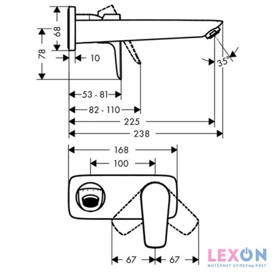 Hansgrohe Talis E 71734000