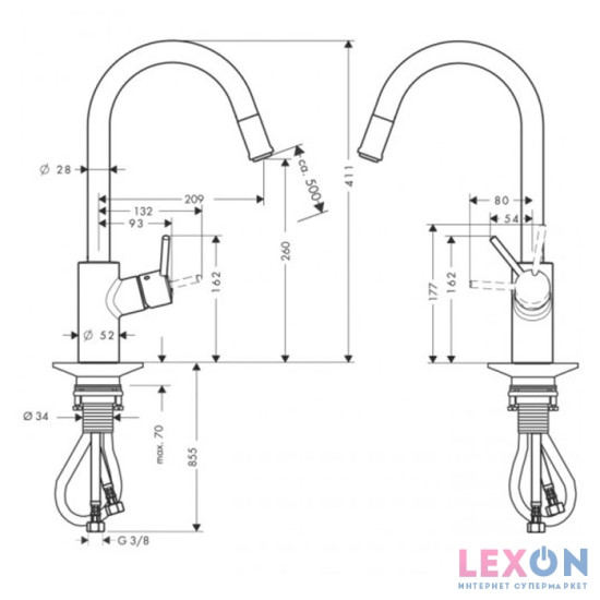 Hansgrohe Talis S 14872000