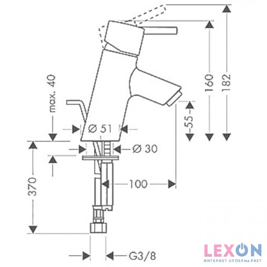 Hansgrohe Talis S 32020000