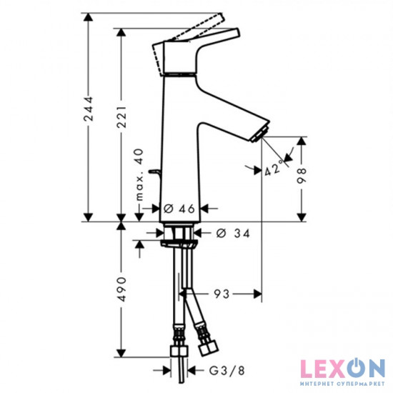 Hansgrohe Talis S 72020000