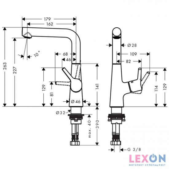 Hansgrohe Talis S 72105000