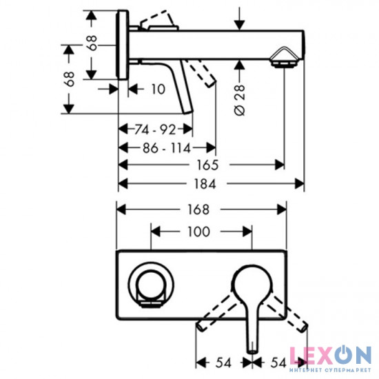 Hansgrohe Talis S 72110000