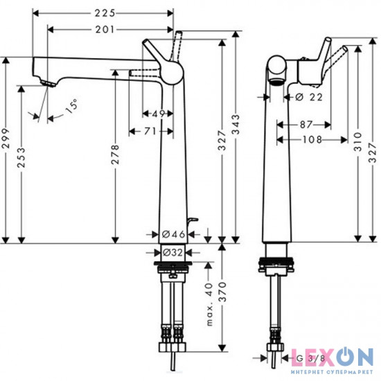 Hansgrohe Talis S 72115000