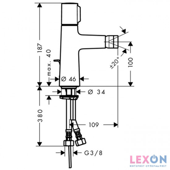 Hansgrohe Talis S 72202000