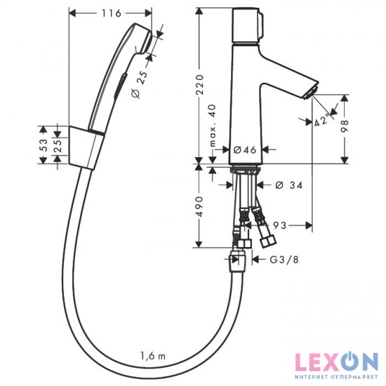 Hansgrohe Talis S 72291000