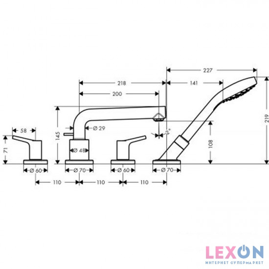 Hansgrohe Talis S 72418000