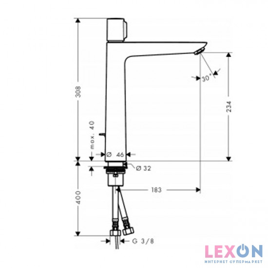 Hansgrohe Talis Select E 71752000