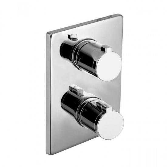 Смеситель термостатический скрытого монтажа для душа Imprese Centrum VRB-10400Z