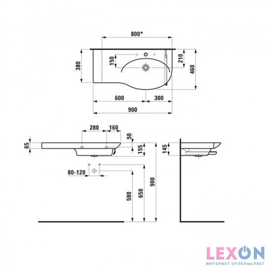 Laufen Palace New H8167010001041