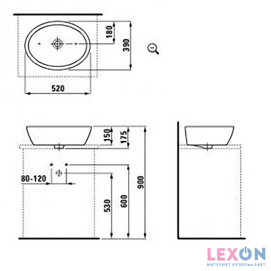 Laufen Pro H8129640001091
