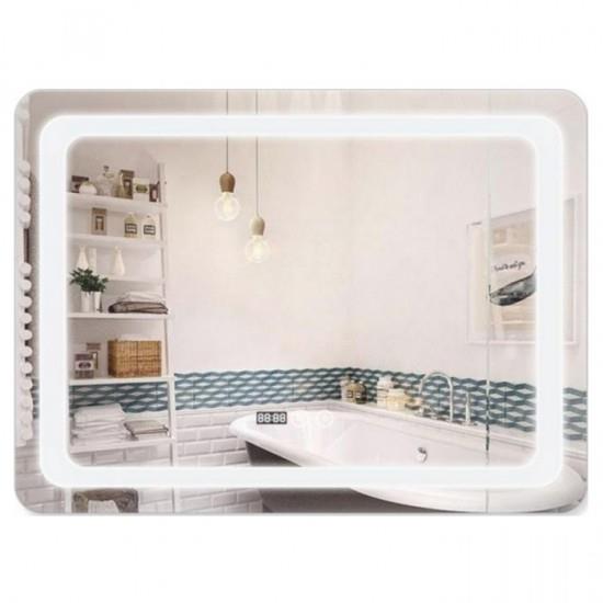 Зеркало Qtap Mideya 800х600 (DC-F908) с LED-подсветкой и антизапотеванием QT2078F908W