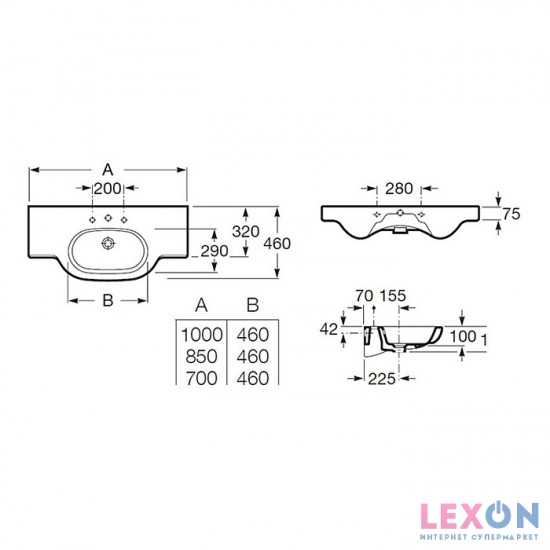 Roca Meridian A32724D000