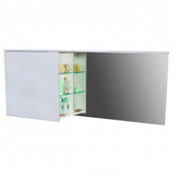 Зеркальный шкаф Fancy Marble (Буль-Буль) Vivara 1500 R белый