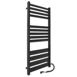 Рушникосушарка Laris Зебра Лавина ЧКЧ13 500х1200 Правий (75201094) чорний