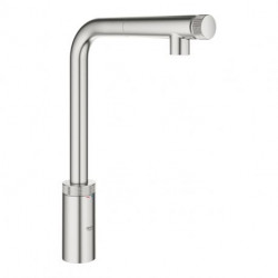 Кухонный смеситель с выдвижным изливом Grohe Minta SmartControl 31613DC0
