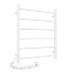 Полотенцесушитель Laris Альфа ЧФ6 500х600 Левый R3 (77700069) белый