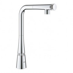 Кухонный смеситель с выдвижным изливом Grohe Zedra SmartContro 31593002