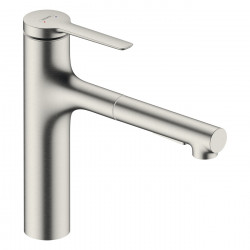 Кухонний змішувач Hansgrohe Zesis M33 74804800 нержав сталь