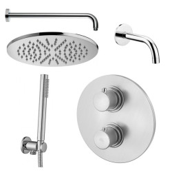 Душевая система скрытого монтажа Paffoni (KIT LIQ019CR B) хром