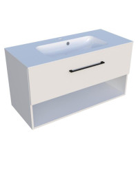 Тумба с раковиной Fancy Marble (Буль-Буль) Mill 1000