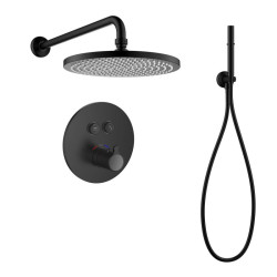 Душевая система скрытого монтажа Imprese Smart Click ZMK101901216 черный матовый