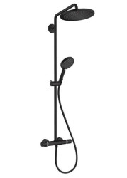 Душова система Hansgrohe Raindance Select S Showerpipe 26890670 чорний матовий