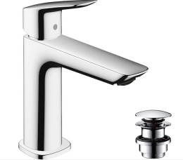 Змішувач для раковини Hansgrohe Logis 110 Fine push-open71252000
