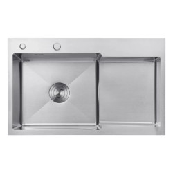 Кухонная мойка Kroner KRP Geburstet - 7848LHM (3,0/1,0 мм)(CV030021)