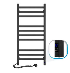 Полотенцесушитель Navin Авангард 480х1000 Sensor левый с таймером, черный муар 12-228153-4810