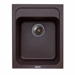 Кухонная мойка Platinum 4050 KORRADO матовая Мокко