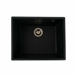 Кухонна мийка Platinum 5444 OASIS матова Антрацит