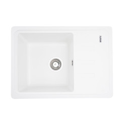 Кухонная мойка Platinum 6243 LIANA матовая Белоснежная