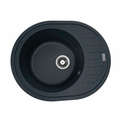 Кухонна мийка Platinum 6250 SOUL матова Антрацит