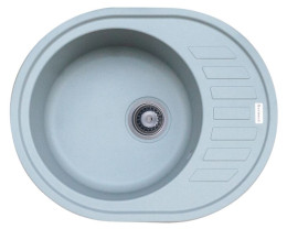 Кухонная мойка Platinum 6250 SOUL матовая Серый муссон L