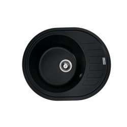 Кухонная мойка Valeso 6250 SOUL матовая Чорная