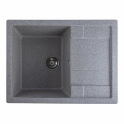 Кухонна мийка Platinum 6550 INTENSO матова Сірий