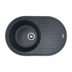 Кухонна мийка Platinum 7750 LIRA матова Графіт