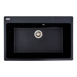 Кухонна мийка Valeso 7850 Bogema матова Чорний металік