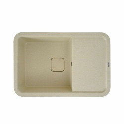 Кухонная мойка Platinum 7850 CUBE матовая Песок