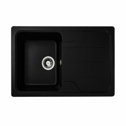 Кухонна мийка Platinum 7850 VERONA матова Чорна