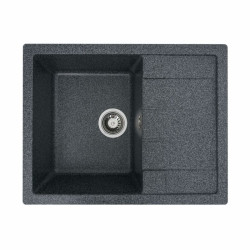 Кухонна мийка Platinum 6550 INTENSO матова Графіт