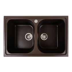 Кухонна мийка Platinum 7950 EQUATORIA матова Темна скеля