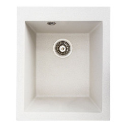Кухонная мойка Valeso 4150 SOKIL матовая Белый в точку
