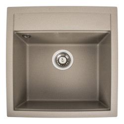 Кухонна мийка Platinum 5149 FIESTA матовий Титан