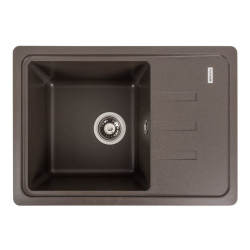 Кухонна мийка Valeso 6243 LIANA матова Темна скеля